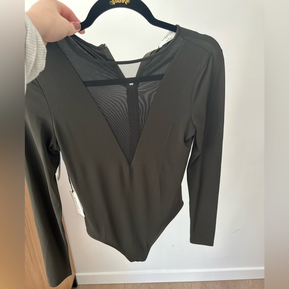 Aritzia Kardash Bodysuit in Tuscan Olive - Picture 1 of 2